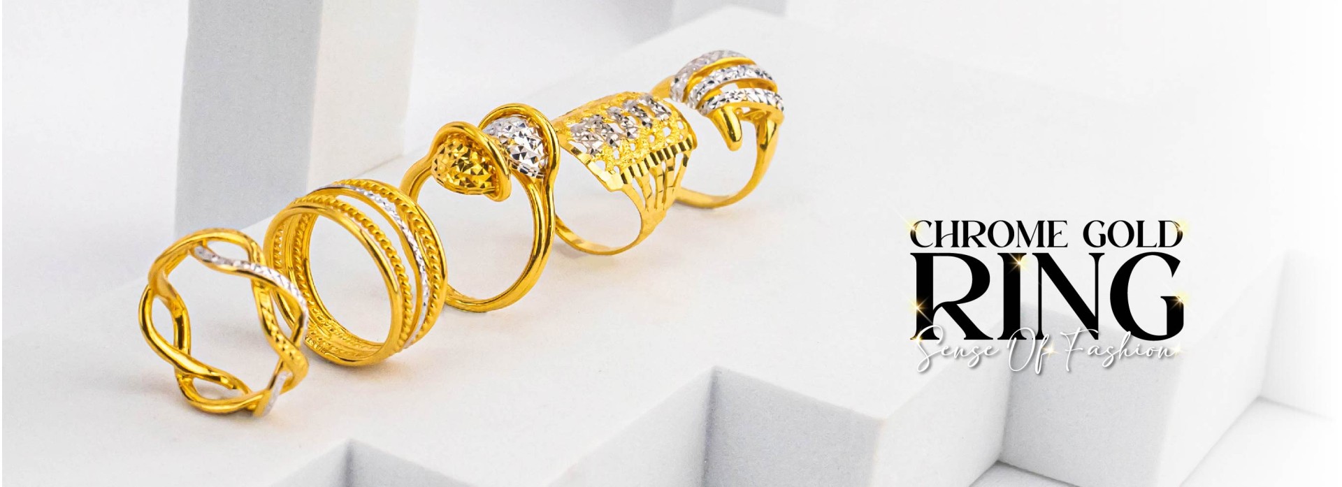 CHROME GOLD RING'S