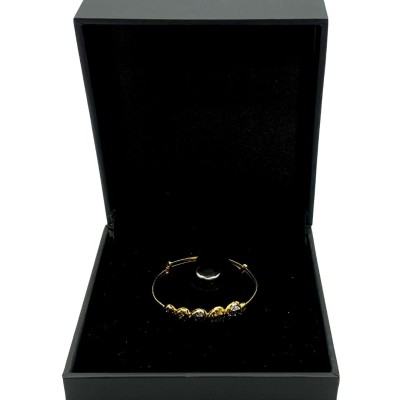 Gelang Love Emas dan Chrome 916/22K