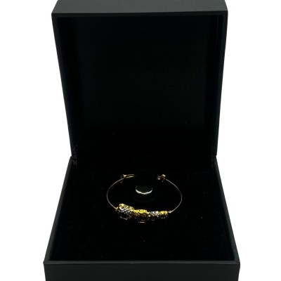 Gelang Petak Emas dan Chrome 916/22K Gelang Petak Emas dan Chrome 916/22K