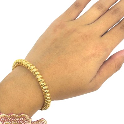 Gelang Getah Rambut Emas 916/22K