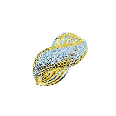 Gelang Dubai Emas dan Chrome 916/22K