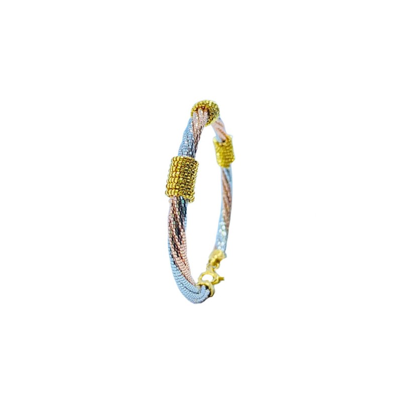 Gelang Cavo Emas, Chrome dan Rose Gold 916/22K