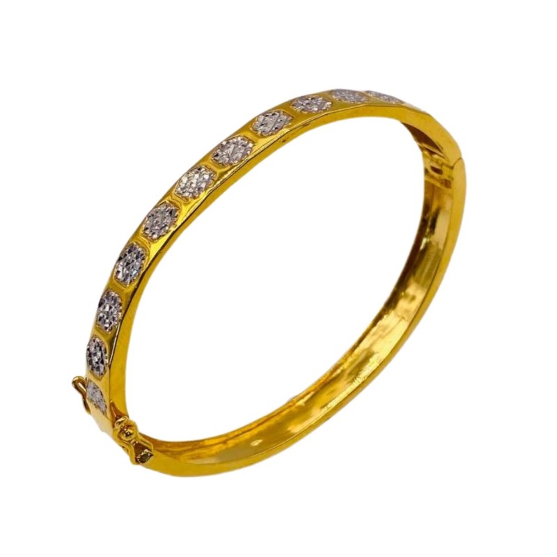 DIAMOND CUT bangle