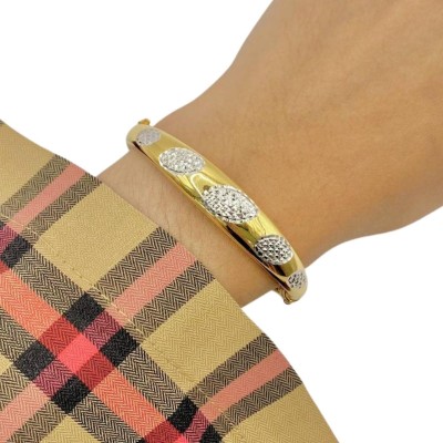 STM DIAMOND CUT bangle