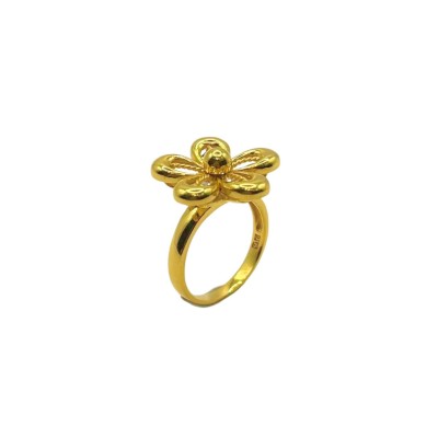 Cincin Bunga Emas 916/22K