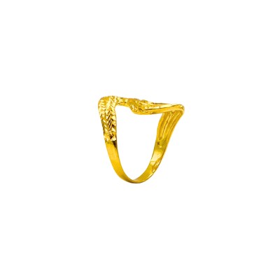 Cincin Ombak Emas 916/22K