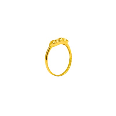 Cincin Daun Emas 916/22K
