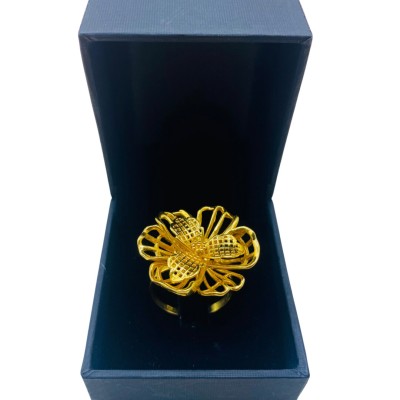 Cincin Bunga Emas 916/22K