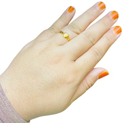 Cincin Love Kait Emas 916/22K