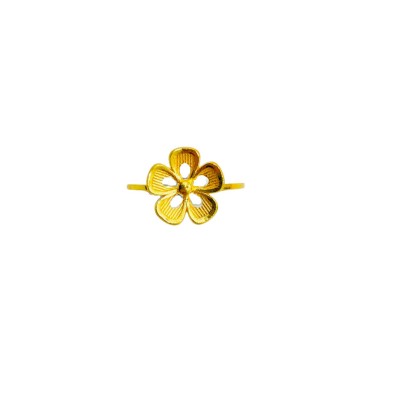 Cincin Bunga Emas 916/22K