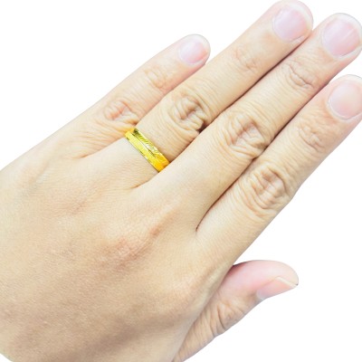 Cincin Belah Rotan Emas 916/22K