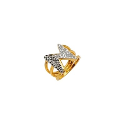 ZIG ZAG 3 LAYER ring