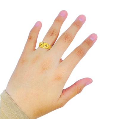 Cincin Tapak Gajah Emas 916/22K Cincin Tapak Gajah Emas 916/22K