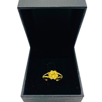 Cincin Bunga Emas 916/22K