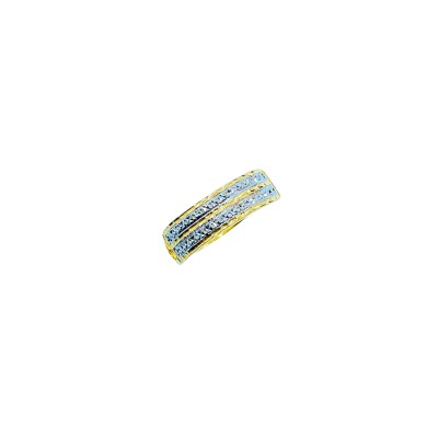 Cincin Diamond Cut Emas dan Chrome 916/22K Cincin Diamond Cut Emas dan Chrome 916/22K