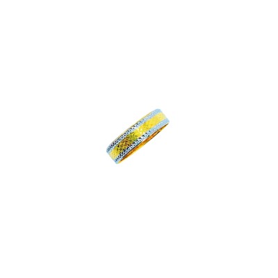 Cincin Belah Rotan Emas dan Chrome 916/22K Cincin Belah Rotan Emas dan Chrome 916/22K