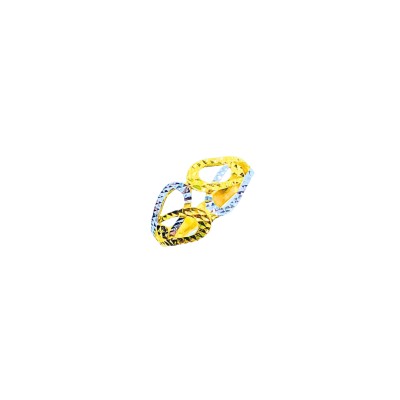 Cincin Kerawang Emas dan Chrome 916/22K Cincin Kerawang Emas dan Chrome 916/22K