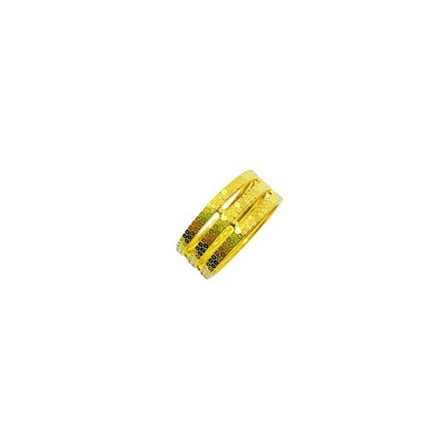 Cincin Honeycomb Emas 916/22K