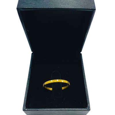 Cincin Honeycomb Emas 916/22K