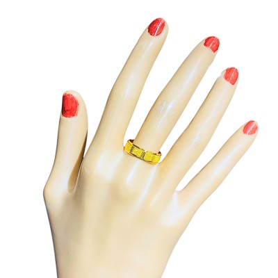 Cincin Belah Rotan Emas 916/22K
