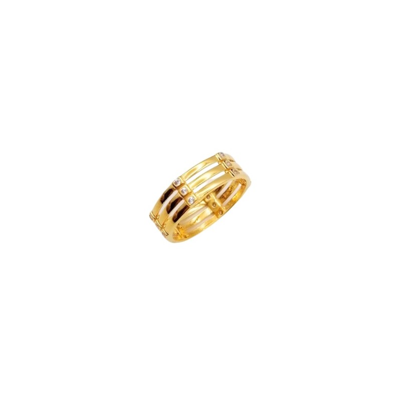 BELAH ROTAN 3 LINE gold