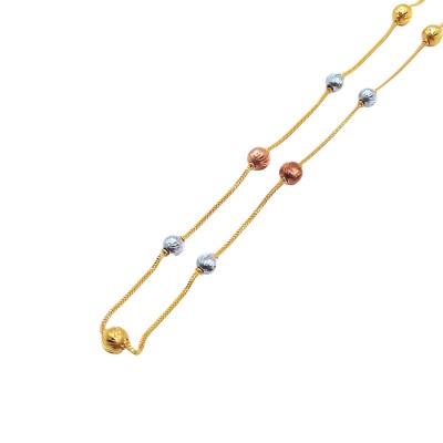 CHOKER BOBA rosegold