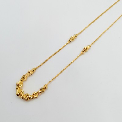 CHOKER BOBA gold