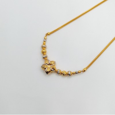 CHOKER BUNGA chrome