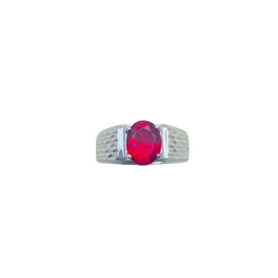 Cincin Permata Merah 925/Perak