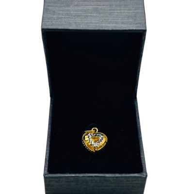 Loket Love Emas dan Chrome 916/22K