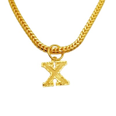 HURUF X pendant