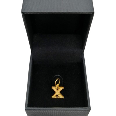HURUF X pendant