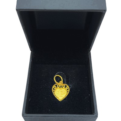 Loket Love Huruf P Emas 916/22K Loket Love Huruf P Emas 916/22K