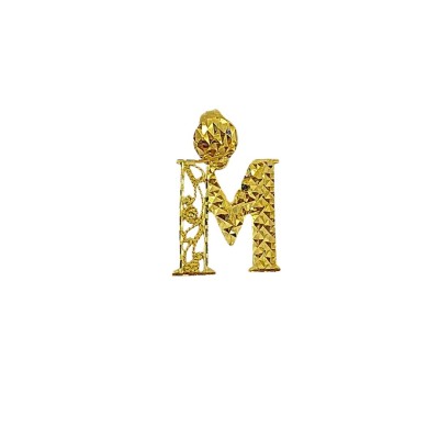 HURUF M pendant