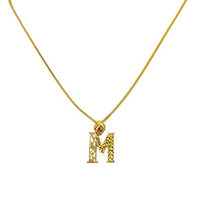 HURUF M pendant