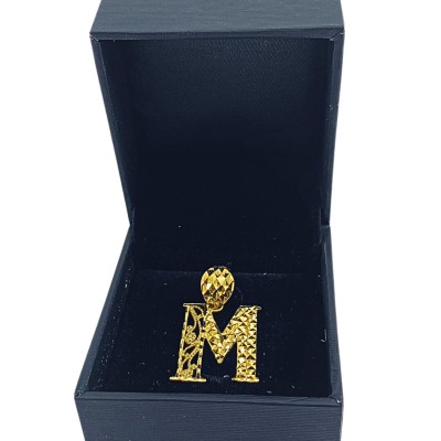 HURUF M pendant