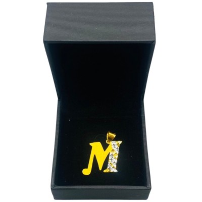 HURUF M pendant