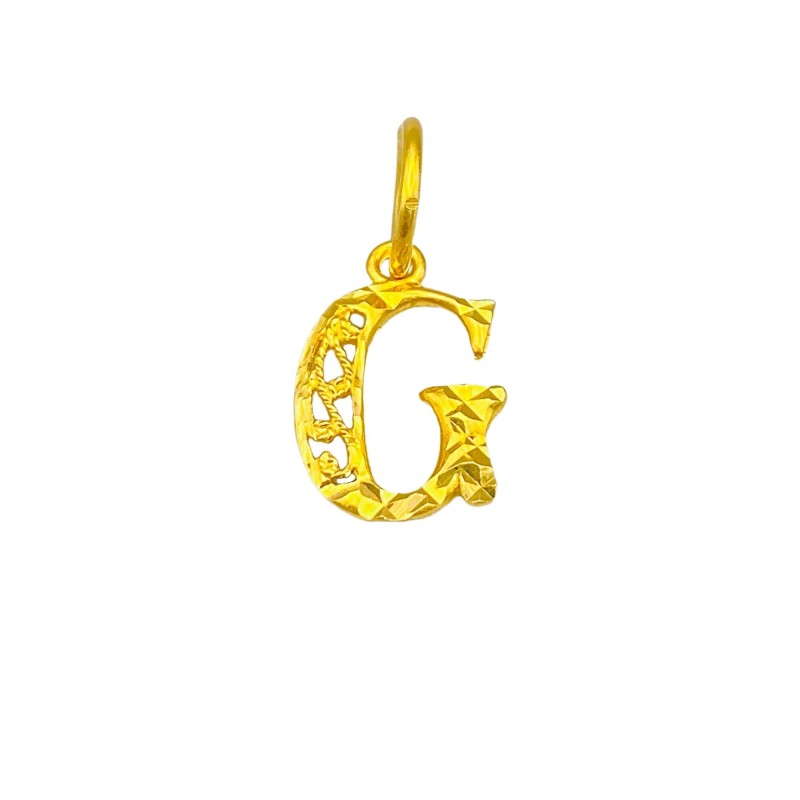 HURUF G pendant