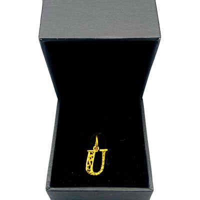 HURUF U pendant