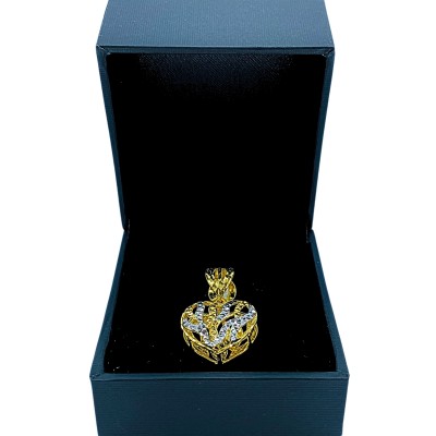 Loket Love Emas dan Chrome 916/22K