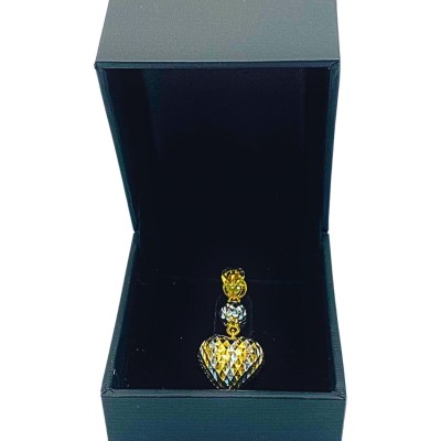 Loket Boba Love Emas dan Chrome 916/22K