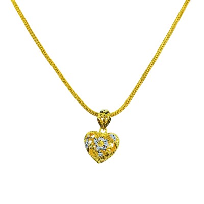 Loket Love Emas dan Chrome 916/22K