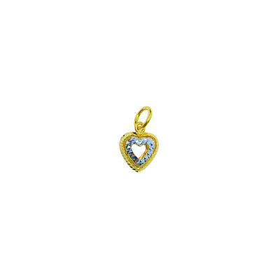Loket Love Emas dan Chrome 916/22K