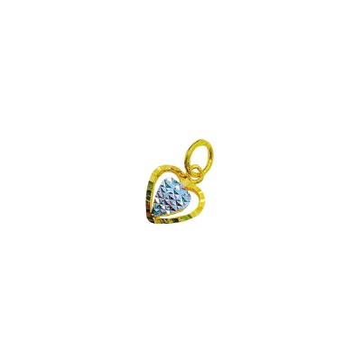 Loket Love Emas dan Chrome 916/22K