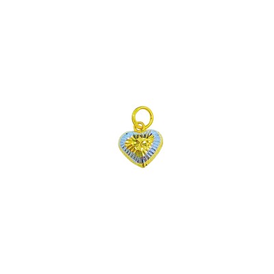 Loket Love Emas dan Chrome 916/22K