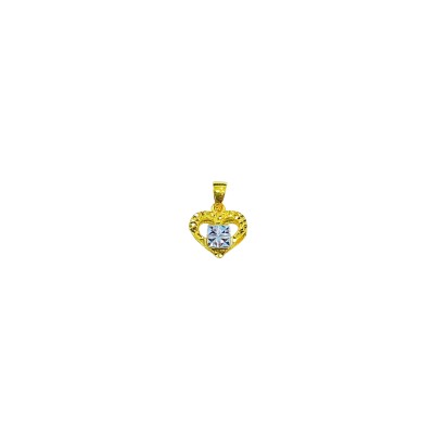 Loket Love Emas dan Chrome 916/22K