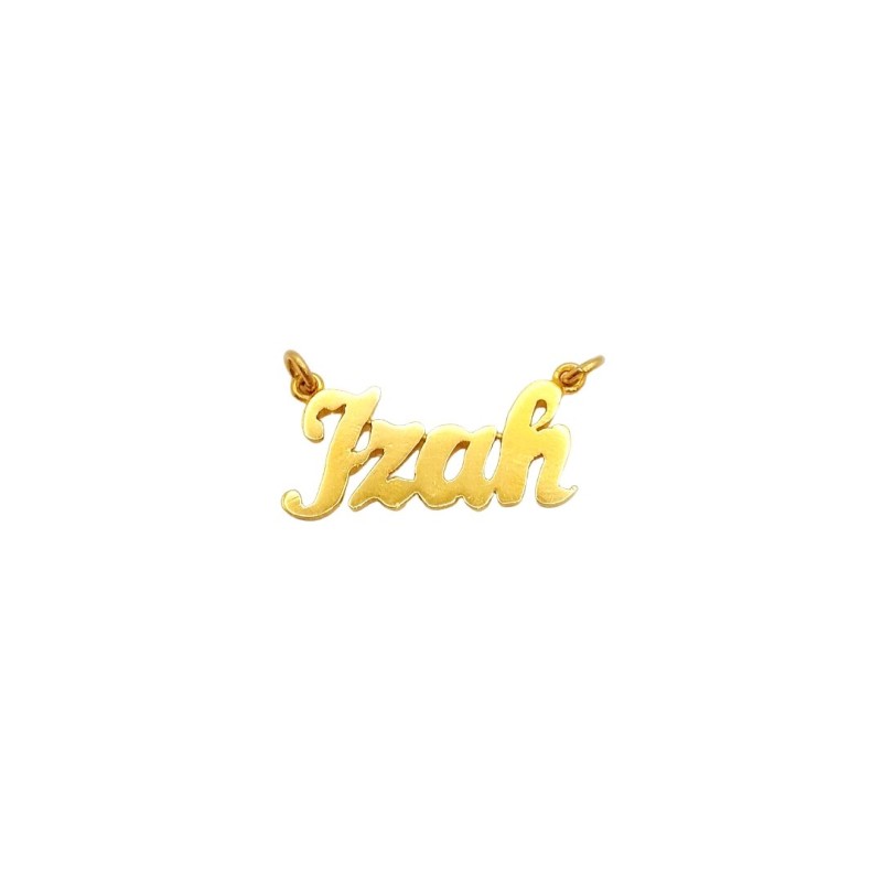 IZAH NAME gold