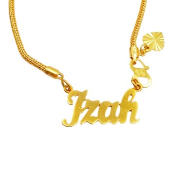 IZAH NAME gold