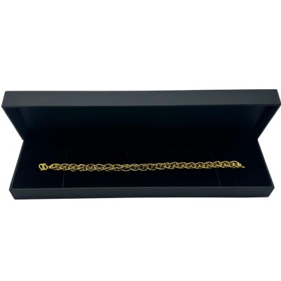 Rantai Tangan Rapunzel Emas 916/22K