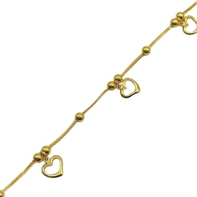 Rantai Tangan Boba Love Emas 916/22K